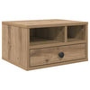 Vidaxxl Druckerständer Artisan Oak 40 x 32 x 24 cm Holzwerkstoff