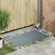 Vidaxxl Gitter Silber 30 x 30 x 2 cm feuerverzinkter Stahl