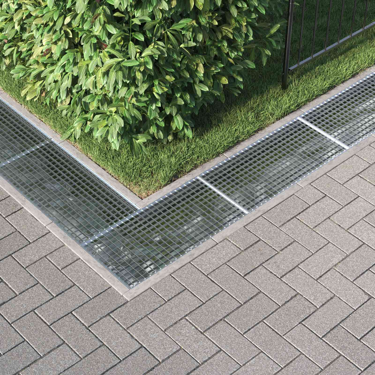 Vidaxxl Gitter Silber 80 x 40 x 2 cm feuerverzinkter Stahl
