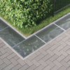 Vidaxxl Gitter Silber 80 x 50 x 2 cm feuerverzinkter Stahl