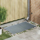 Vidaxxl Gitter Silber 100 x 60 x 2 cm feuerverzinkter Stahl