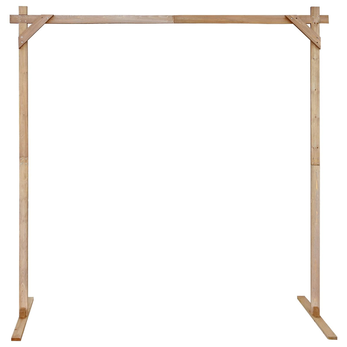 Vidaxx Hochzeitskante hellbraun 225 x 95 x 226 cm massives Kiefernholz