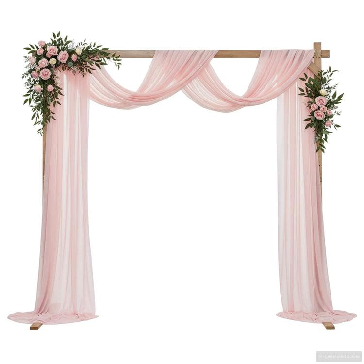 Vidaxx Hochzeitskante hellbraun 225 x 95 x 226 cm massives Kiefernholz