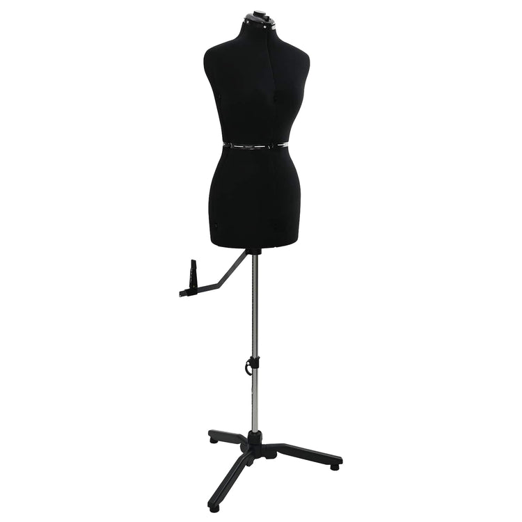 VidaXL verstellbares Damenkleid aus schwarzem Samt