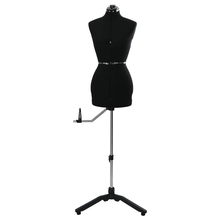 VidaXL verstellbares Damenkleid aus schwarzem Samt