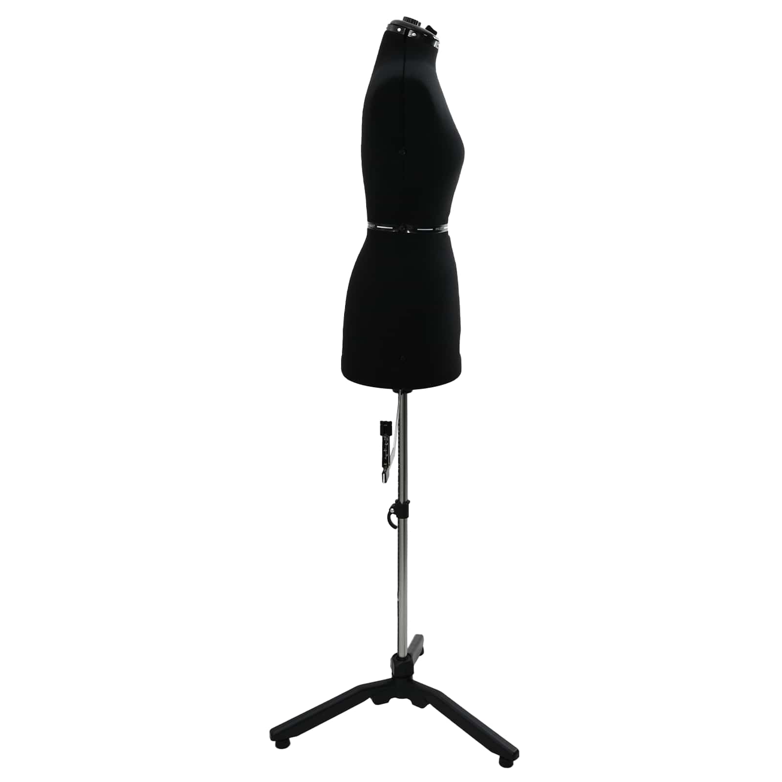 VidaXL verstellbares Damenkleid aus schwarzem Samt