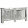Vidaxx Heizkörperabdeckung Betongrau 172 x 19 x 81,5 cm Holzwerkstoff