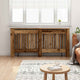Vidaxx Heizkörperabdeckung Altholz 172 x 19 x 81,5 cm verarbeitetes Holz