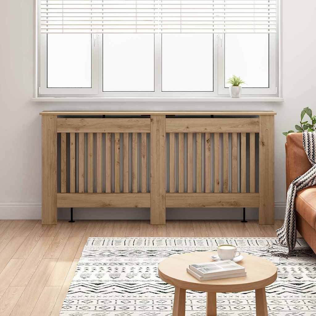 Vidaxx Heizkörperabdeckung Artisan Oak 172 x 19 x 81,5 cm Holzwerkstoff