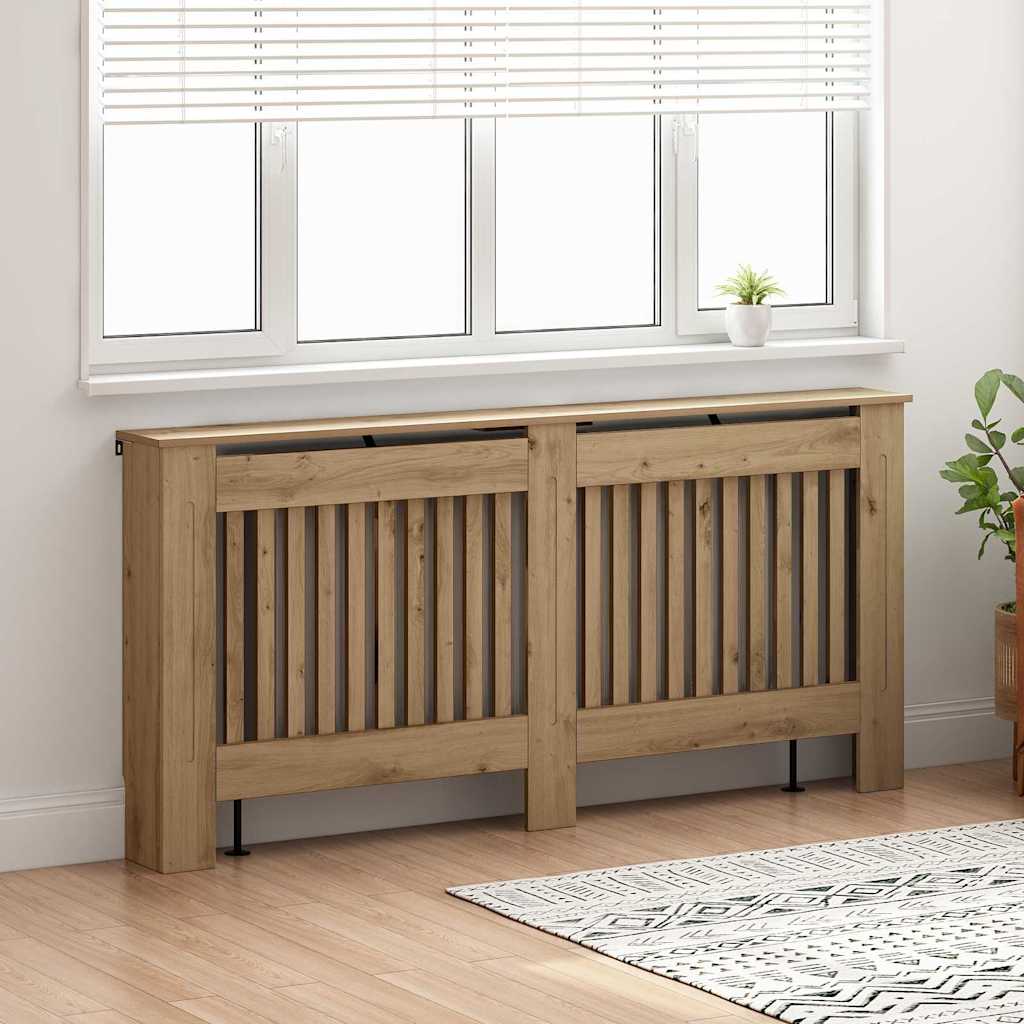 Vidaxx Heizkörperabdeckung Artisan Oak 172 x 19 x 81,5 cm Holzwerkstoff