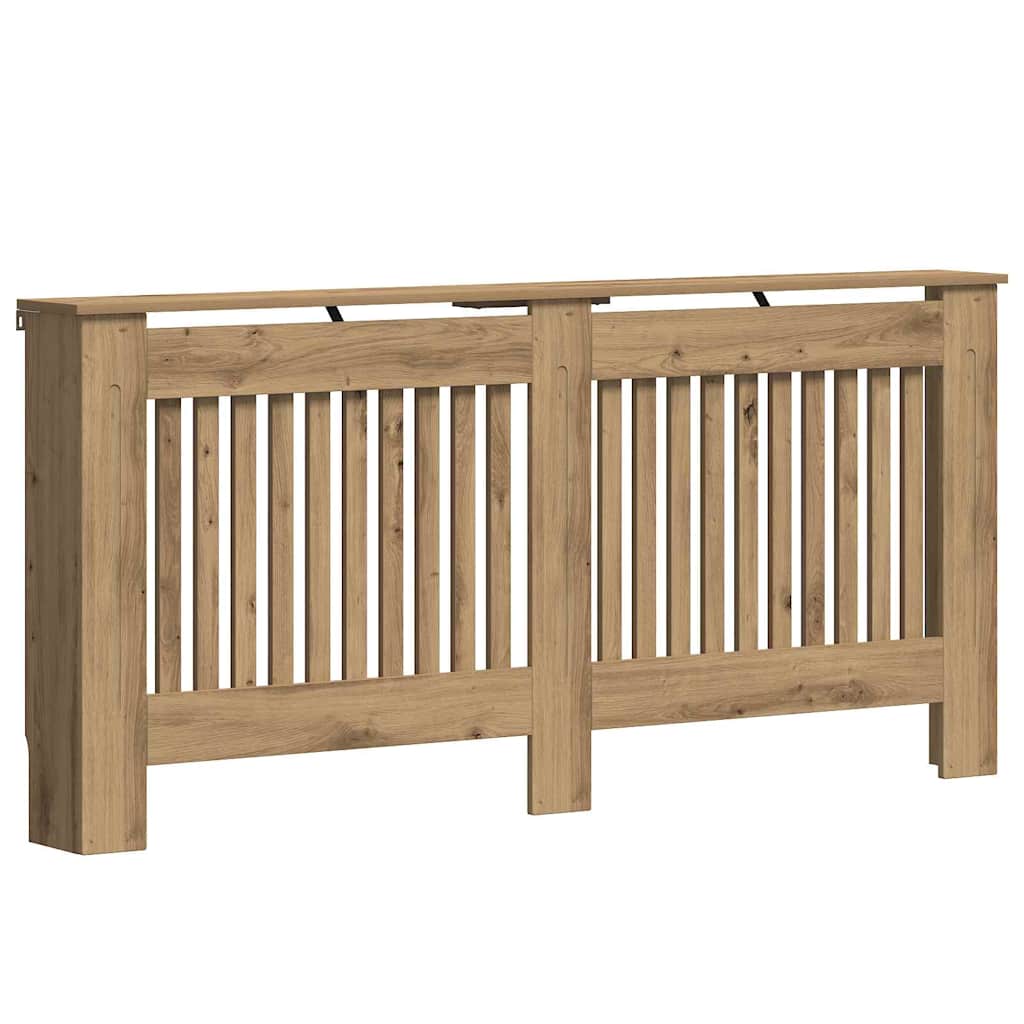 Vidaxx Heizkörperabdeckung Artisan Oak 172 x 19 x 81,5 cm Holzwerkstoff