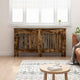 Vidaxx Heizkörperabdeckung Räuchereiche 152 x 19 x 81,5 cm Holzwerkstoff