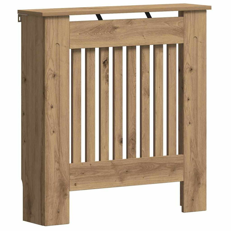 Vidaxxl Heizkörperabdeckung Artisan Oak 78 x 19 x 81,5 cm Holzwerkstoff