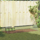 Vidaxl Kaninchenkäfig Silber 215 x 100 x 85 cm verzinkter Stahl