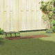 Vidaxl Kaninchenkäfig Silber 400 x 78 x 78 cm verzinkter Stahl
