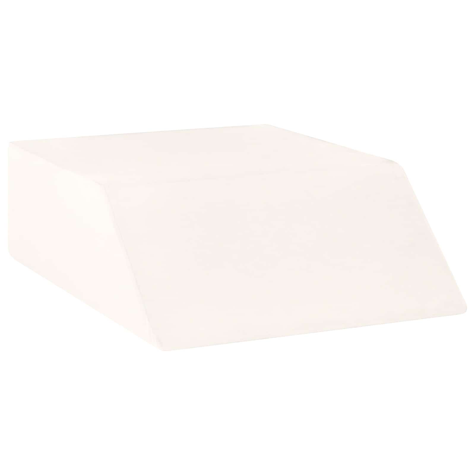 VidaXL Beinkissen einfarbig weiß 63 x 52 x 19,5 cm