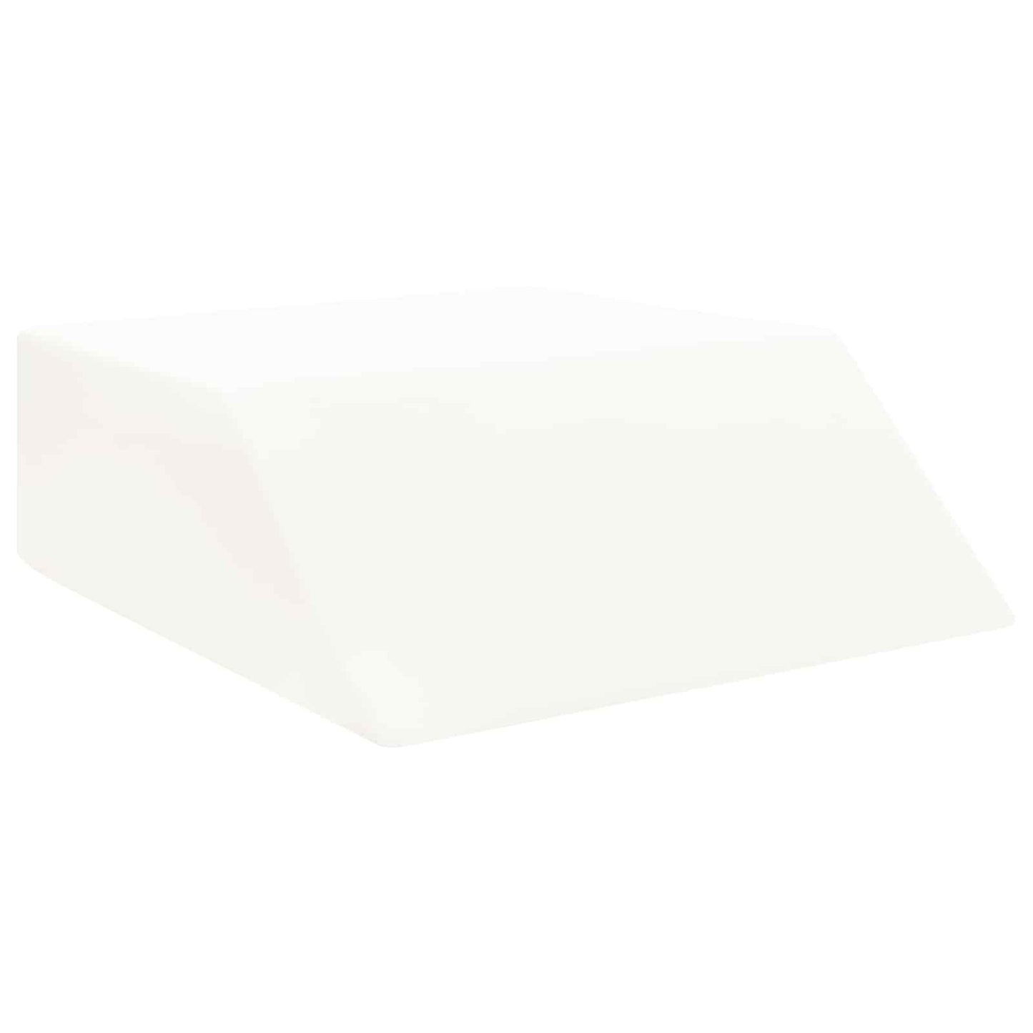 VidaXL Beinkissen einfarbig weiß 63 x 52 x 19,5 cm
