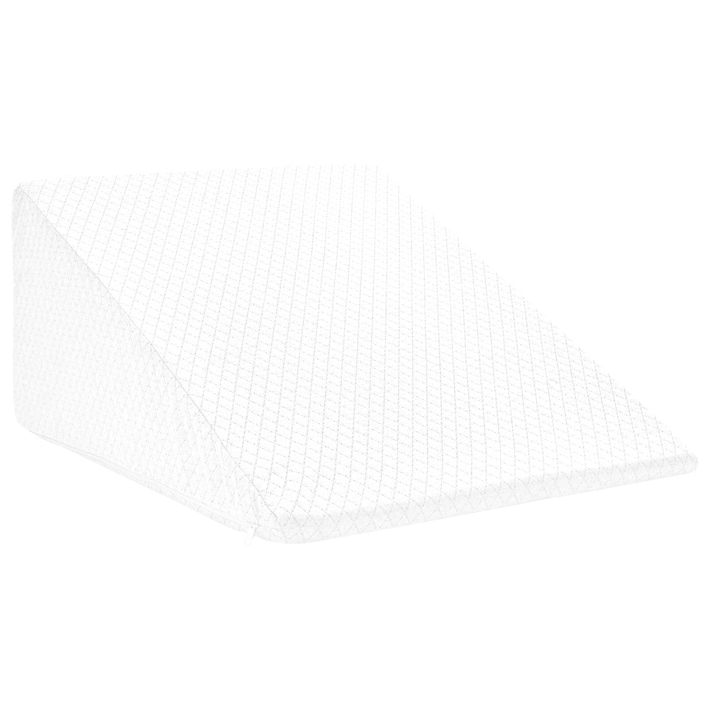VidaXL Beinkissen einfarbig weiß 60 x 50 x 30 cm
