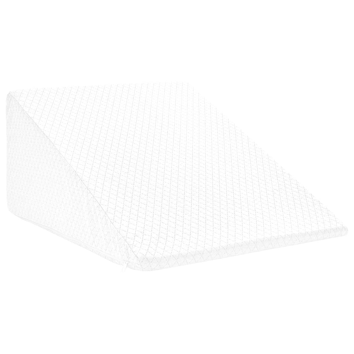VidaXL Beinkissen einfarbig weiß 60 x 50 x 30 cm