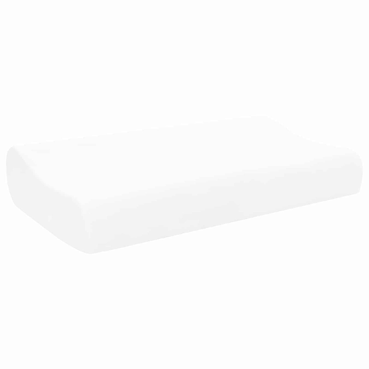 Vidaxxl Schlafkissen Uni weiß 57 x 37 x 11,5 cm