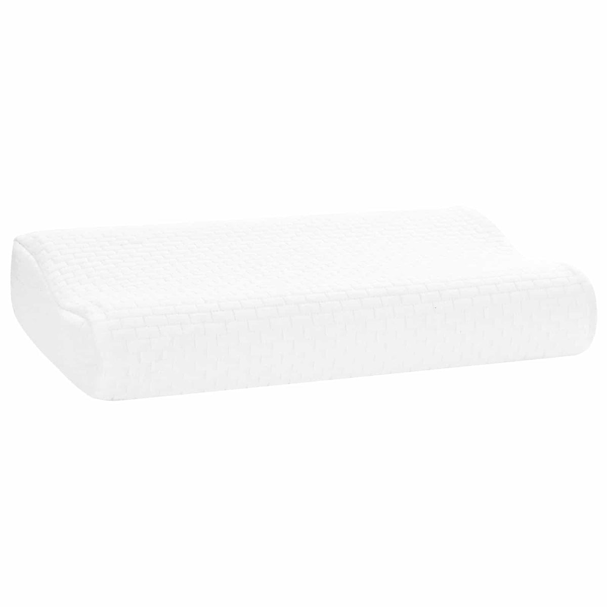 Vidaxxl Schlafkissen Uni weiß 50 x 30 x 10,5 cm