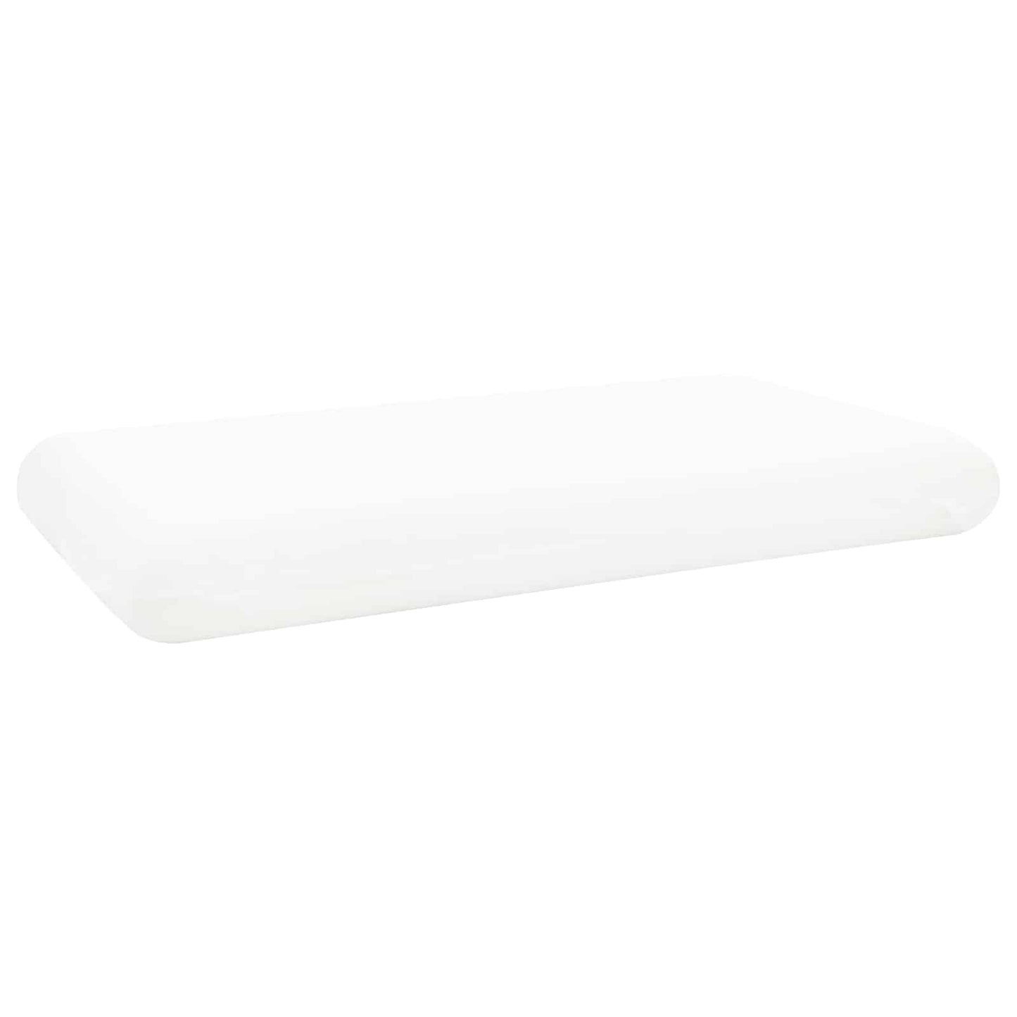 Vidaxl Schlafkissen einfarbig weiß 70 x 36 x 6,5 cm
