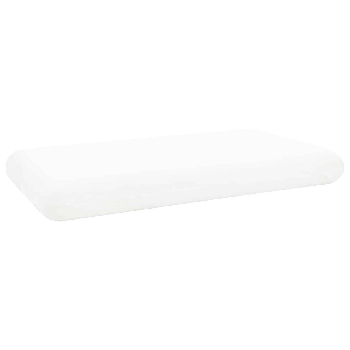 Vidaxl Schlafkissen einfarbig weiß 70 x 36 x 6,5 cm
