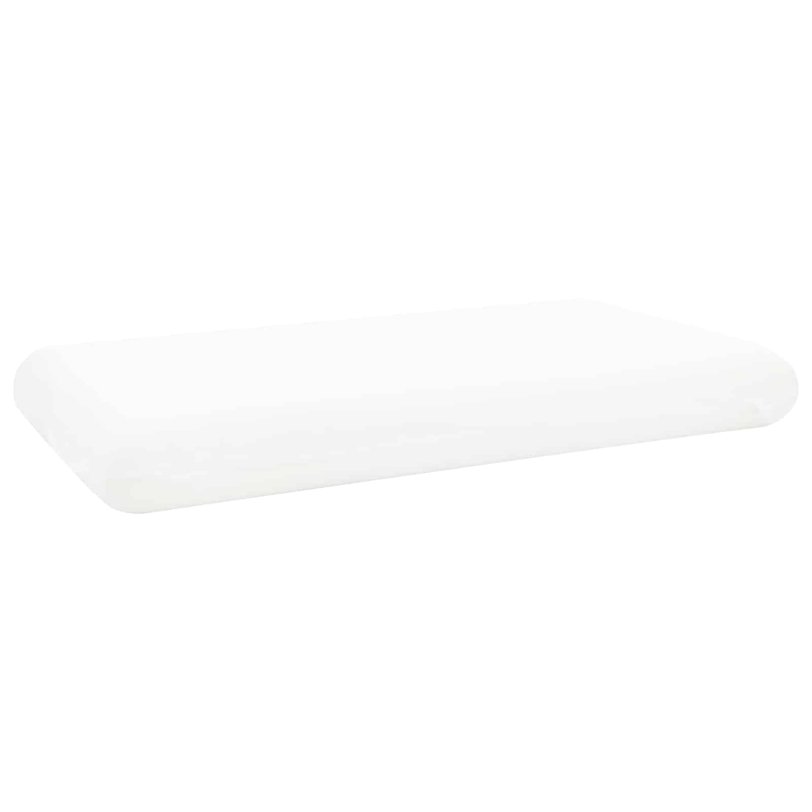 Vidaxxl Schlafkissen Uni weiß 70 x 36 x 13,5 cm