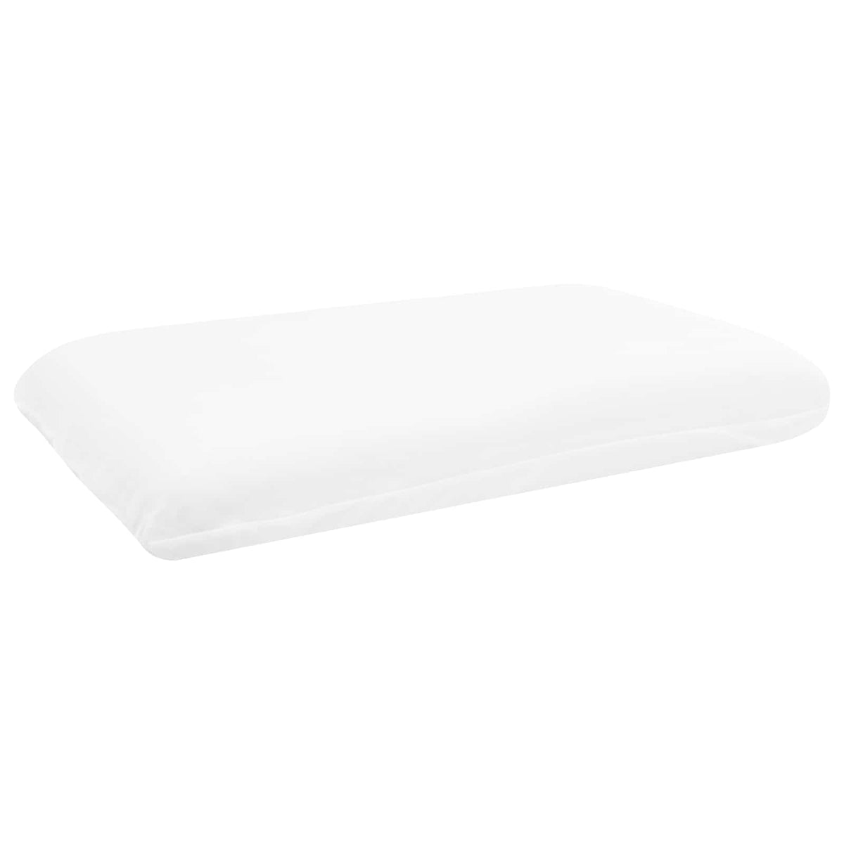 Vidaxxl Schlafkissen Uni weiß 60 x 40 x 10,5 cm