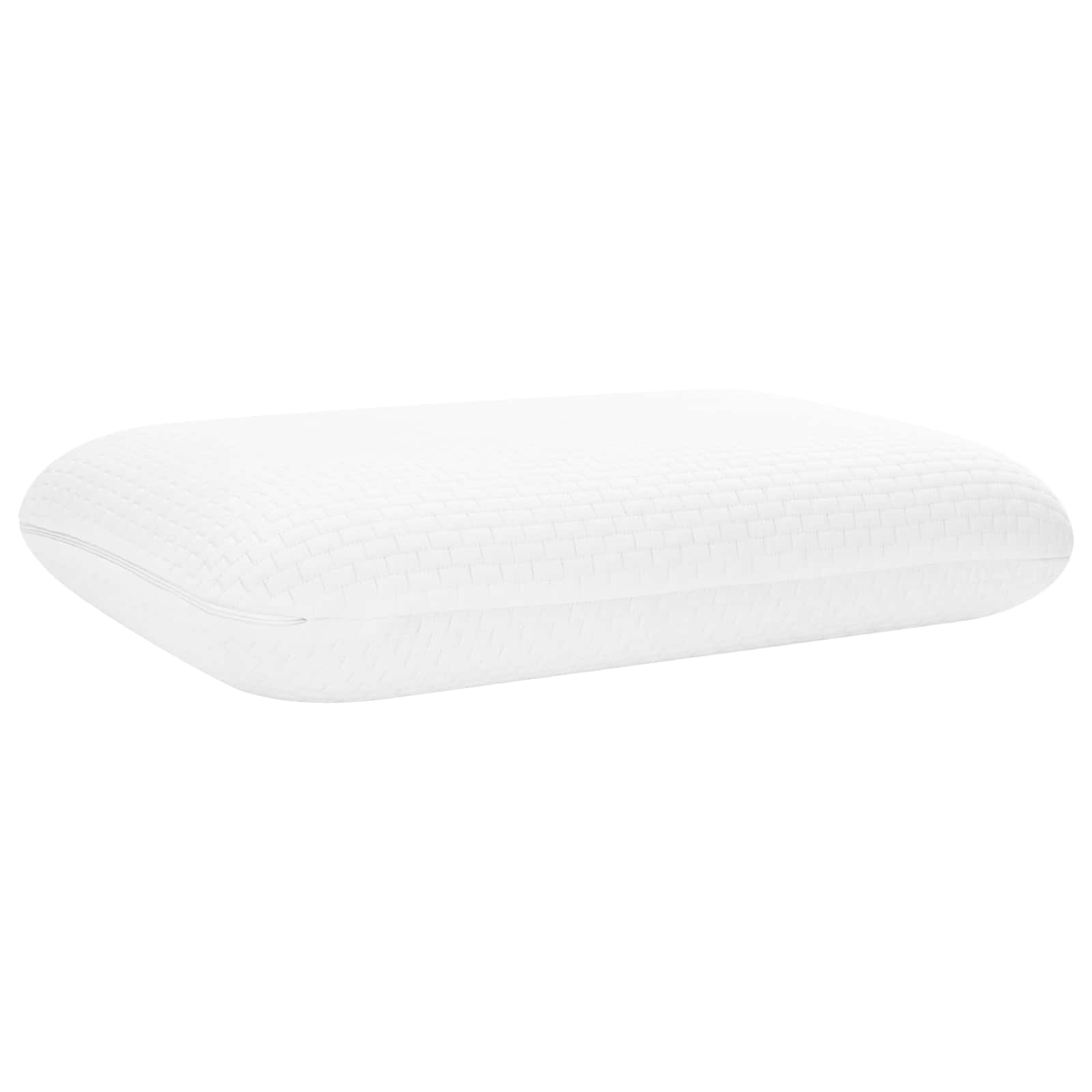 Vidaxxl Schlafkissen Uni weiß 60 x 40 x 10 cm