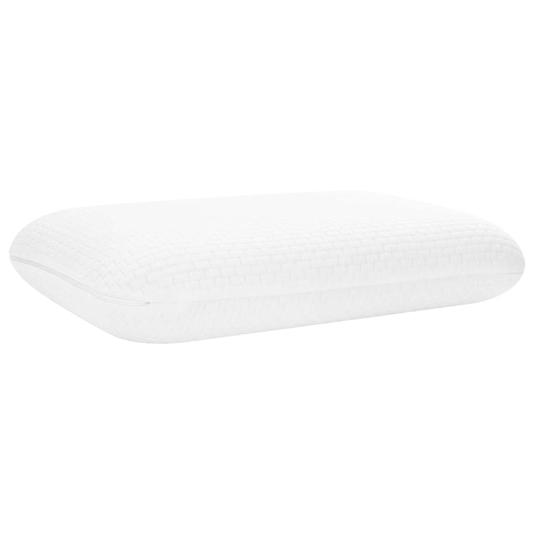 Vidaxxl Schlafkissen Uni weiß 60 x 40 x 10 cm