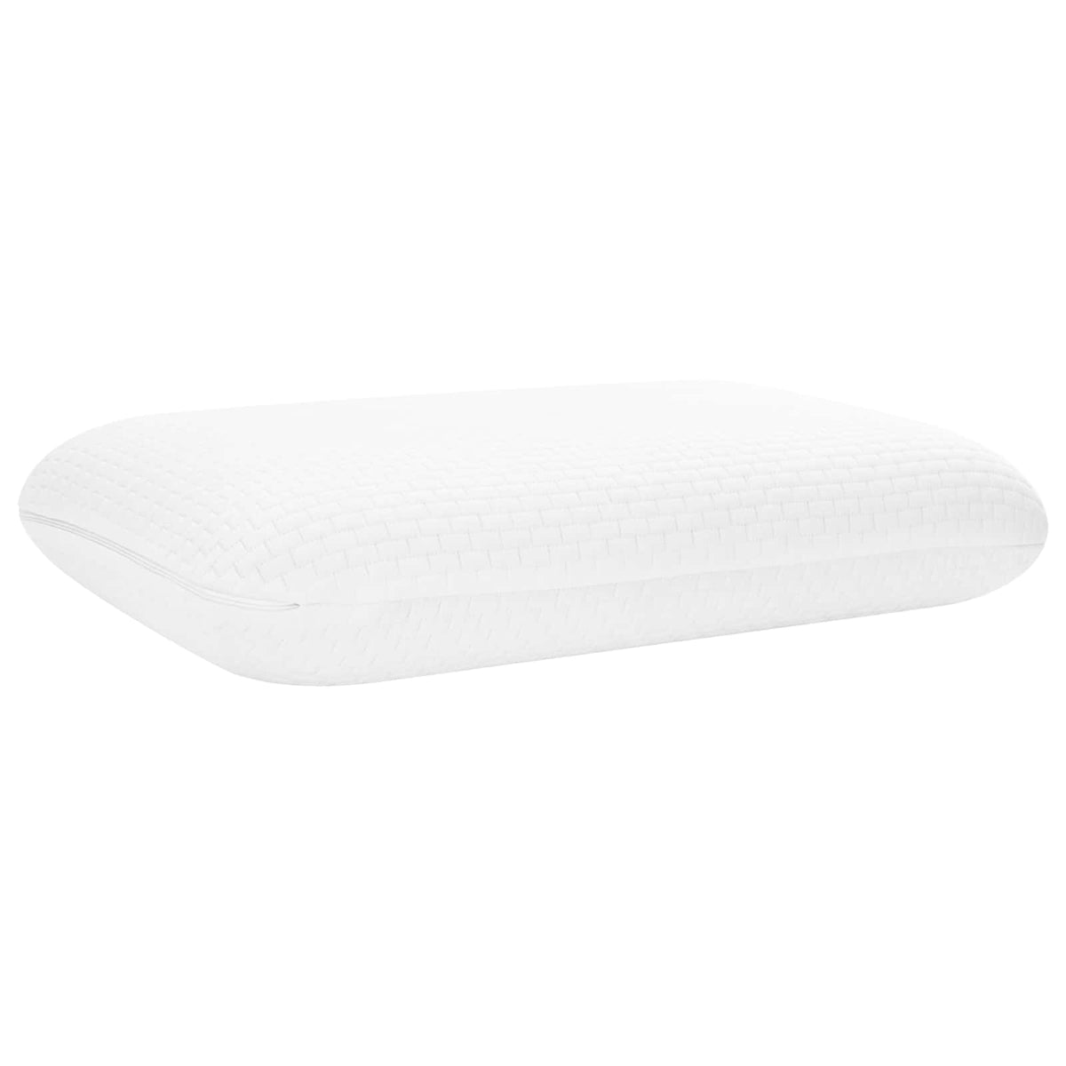 Vidaxxl Schlafkissen Uni weiß 60 x 40 x 13 cm
