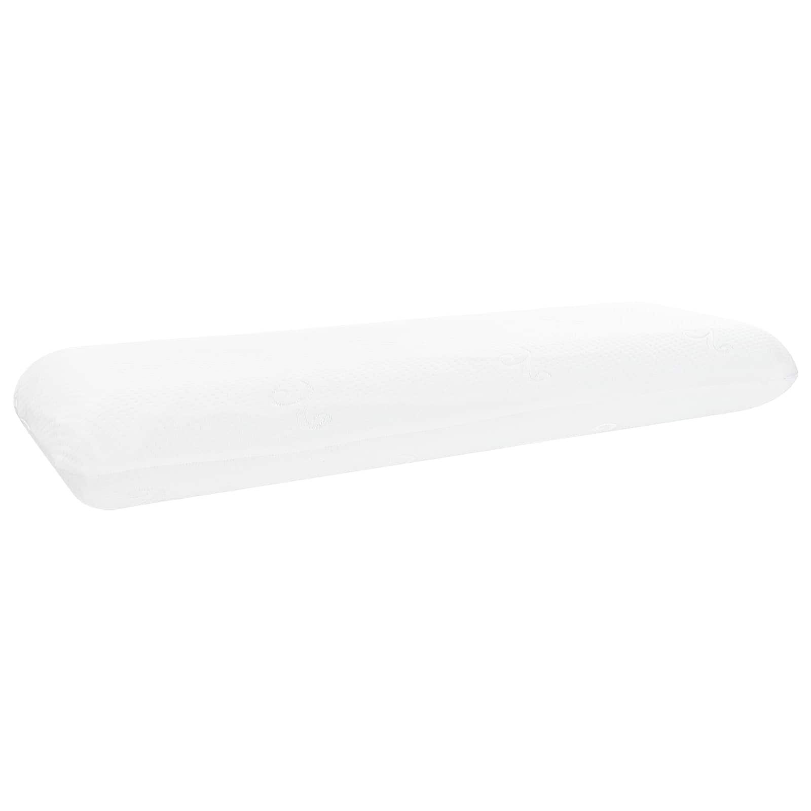 Vidaxxl Schlafkissen Uni weiß 70 x 36 x 13 cm