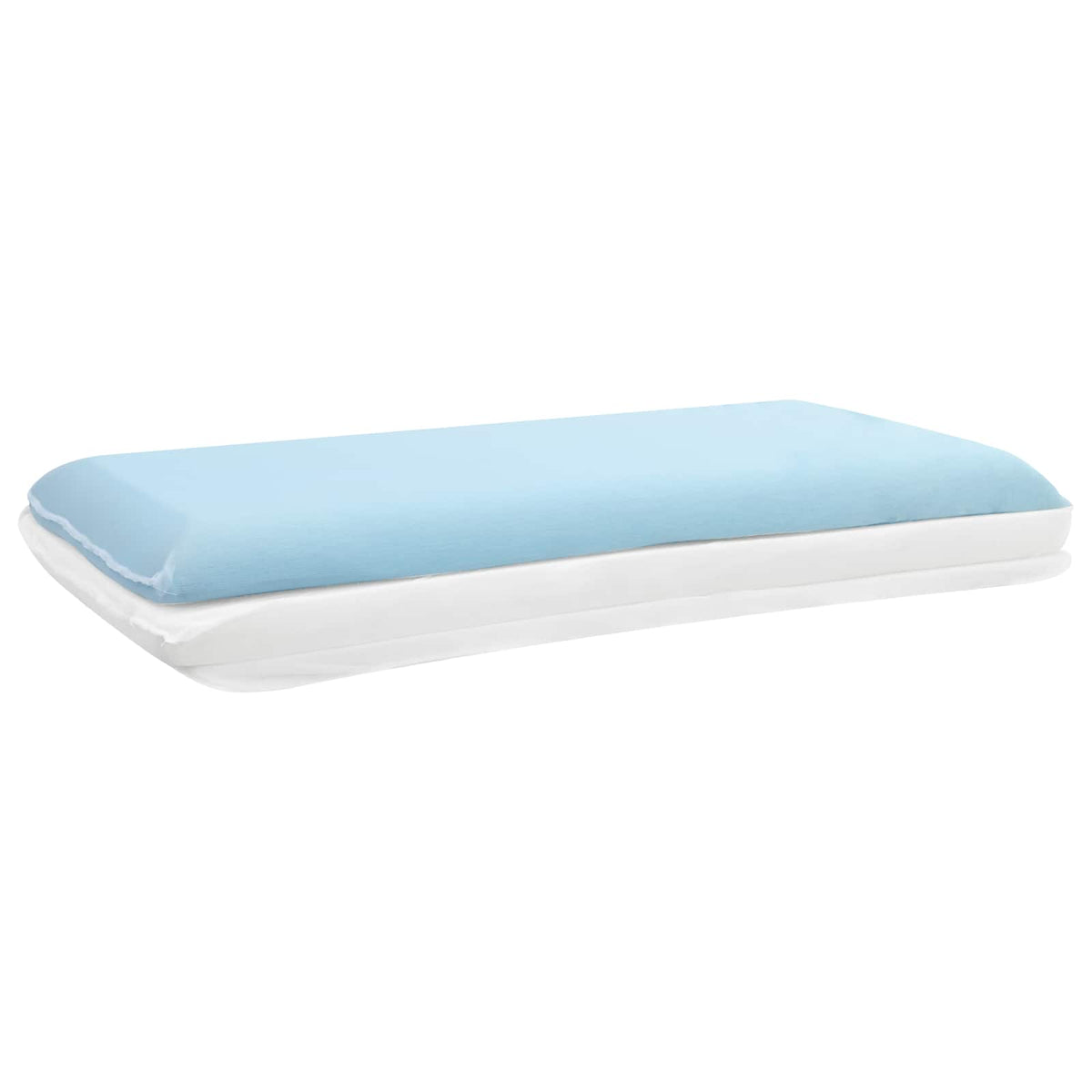 Vidaxxl Schlafkissen Uni weiß 70 x 35 x 10 cm