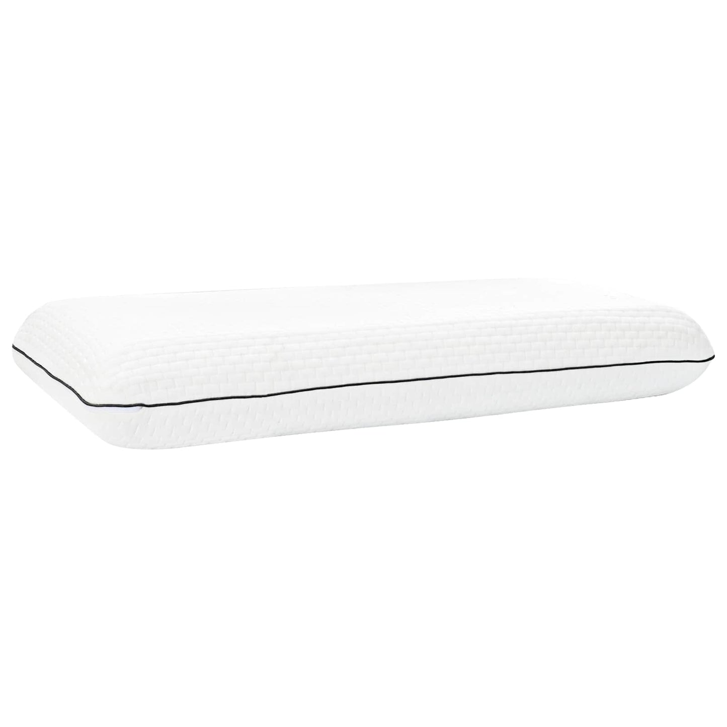 Vidaxxl Schlafkissen Uni weiß 80 x 35 x 10 cm