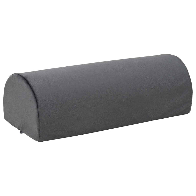 Vidaxxl Fußstützenkissen einfarbig grau 42 x 18 x 13 cm