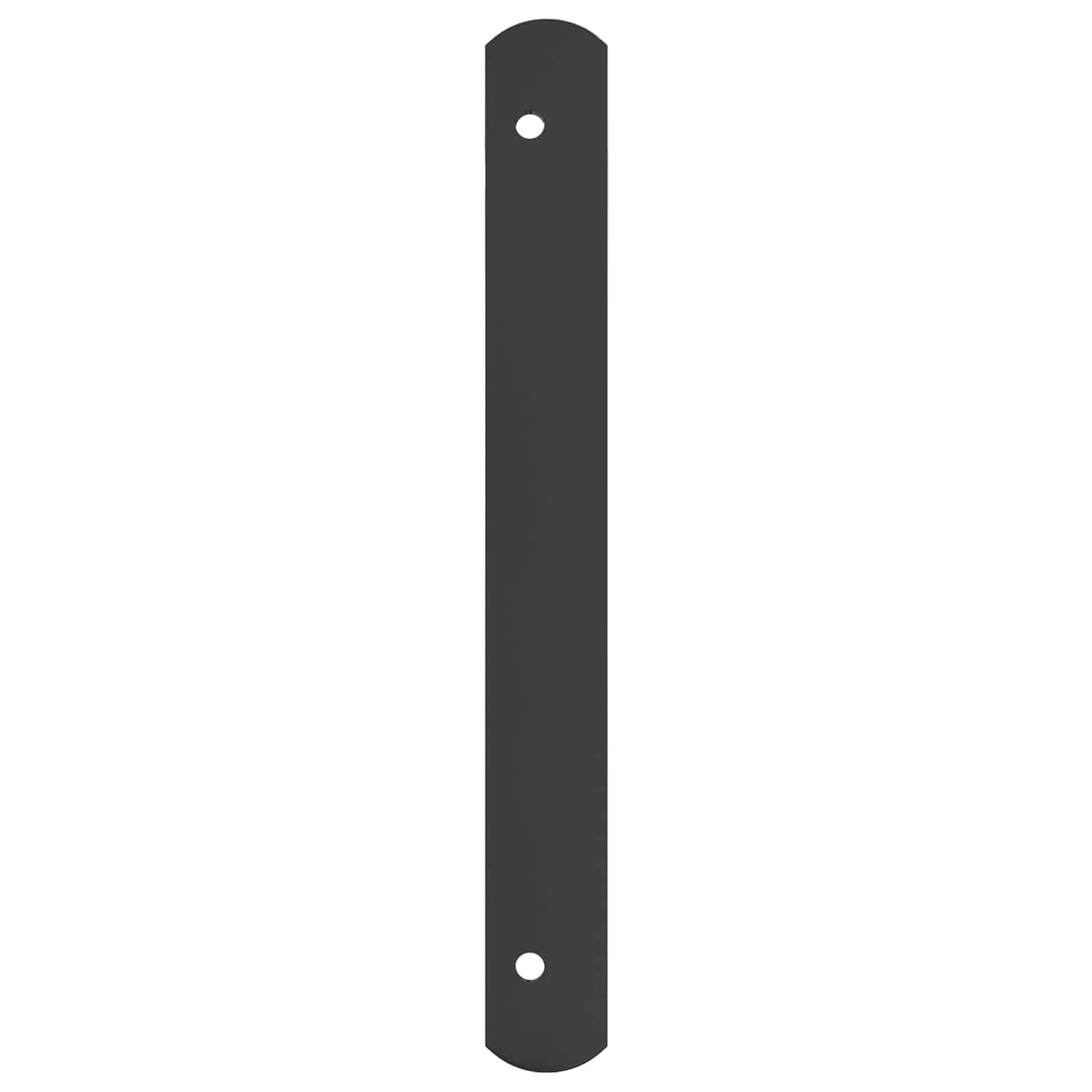 Vidaxx Fenstergitter schwarz 176 x 30 cm pulverbeschichteter Stahl