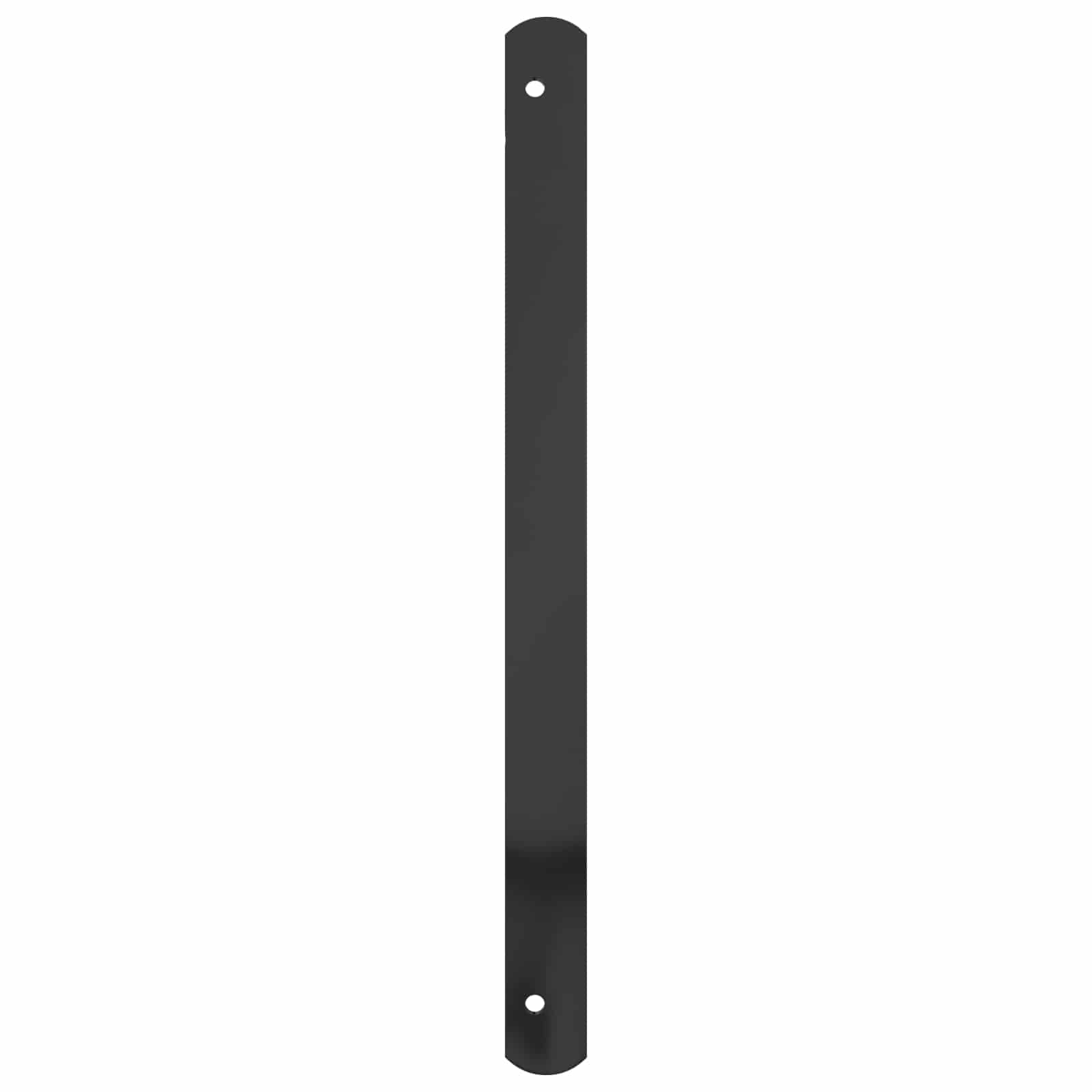 Vidaxx Fenstergitter schwarz 75,5 x 45 cm pulverbeschichteter Stahl