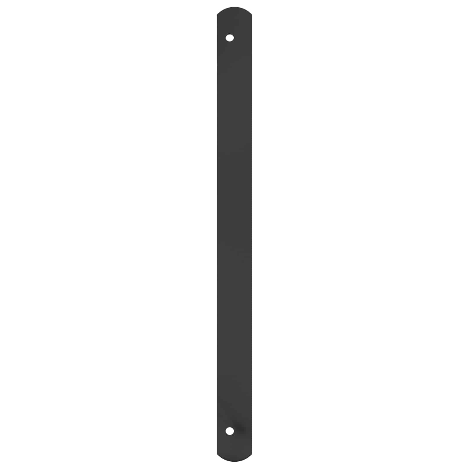 Vidaxx Fenstergitter schwarz 174 x 45 cm pulverbeschichteter Stahl