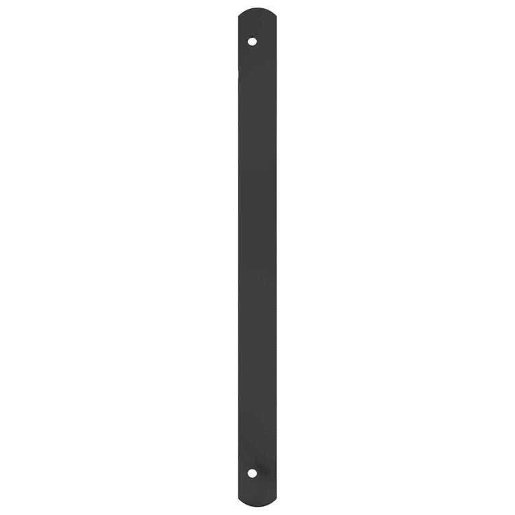 Vidaxx Fenstergitter schwarz 174 x 45 cm pulverbeschichteter Stahl