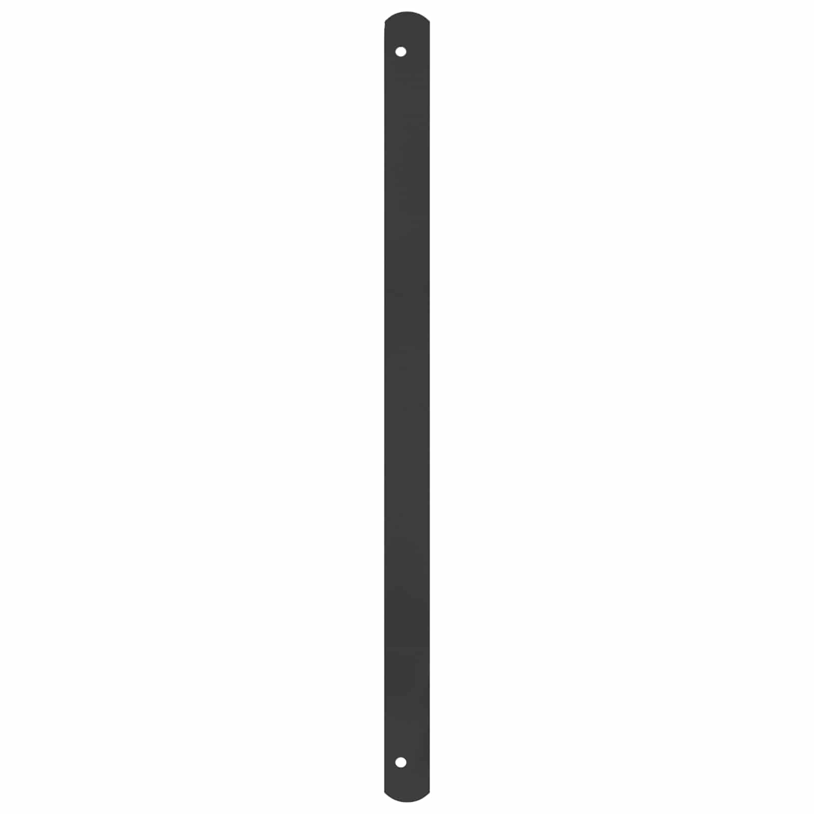 Vidaxx Fenstergitter schwarz 115 x 60 cm pulverbeschichteter Stahl