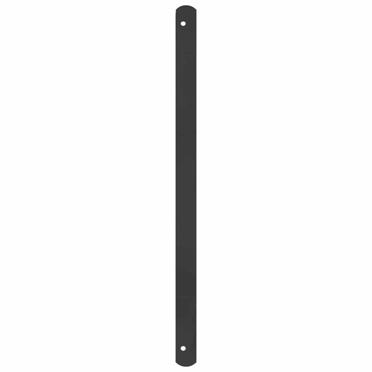 Vidaxx Fenstergitter schwarz 115 x 60 cm pulverbeschichteter Stahl