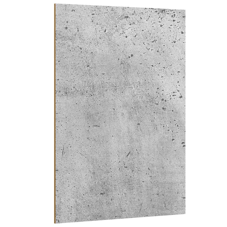 Vidaxx Dekorplatten 50 Stück Betongrau 15 x 21 x 0,27 cm Holzwerkstoff