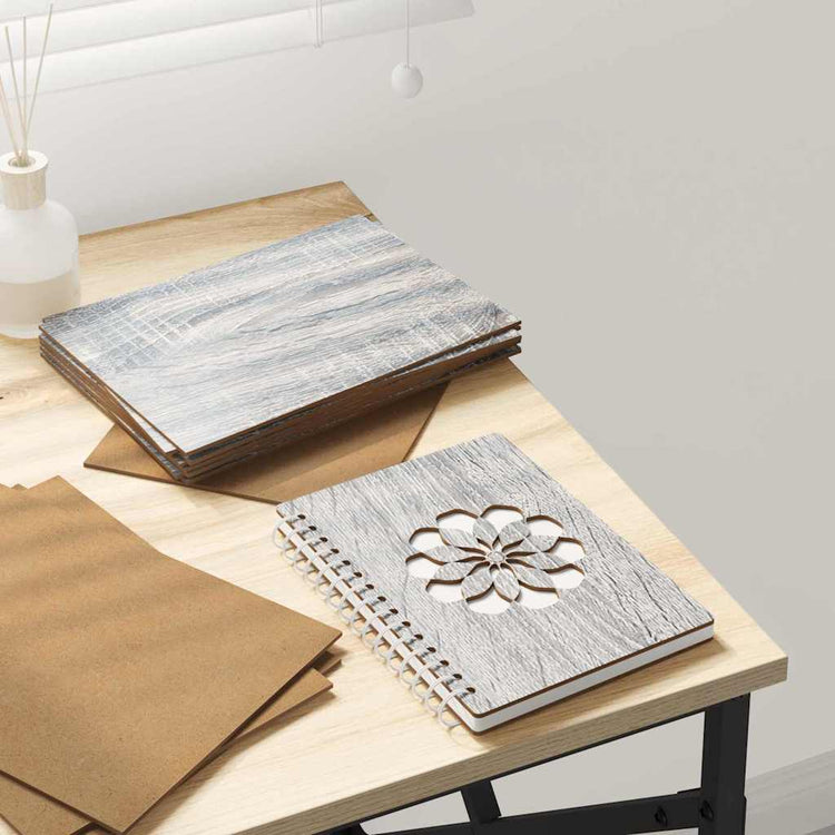 Vidaxx Dekorplatten 150 Stk. Grau Sonoma 15 x 21 x 0,27 cm