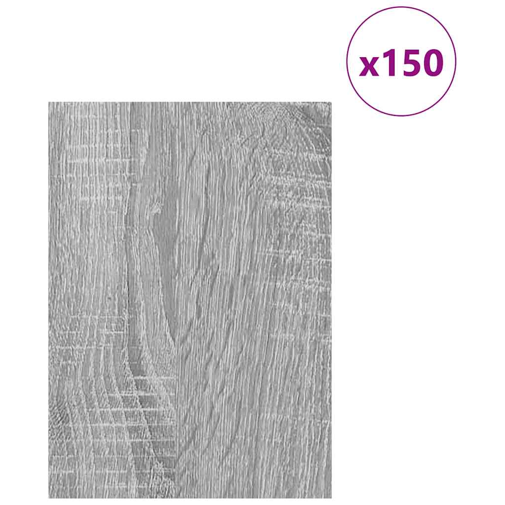 Vidaxx Dekorplatten 150 Stk. Grau Sonoma 15 x 21 x 0,27 cm