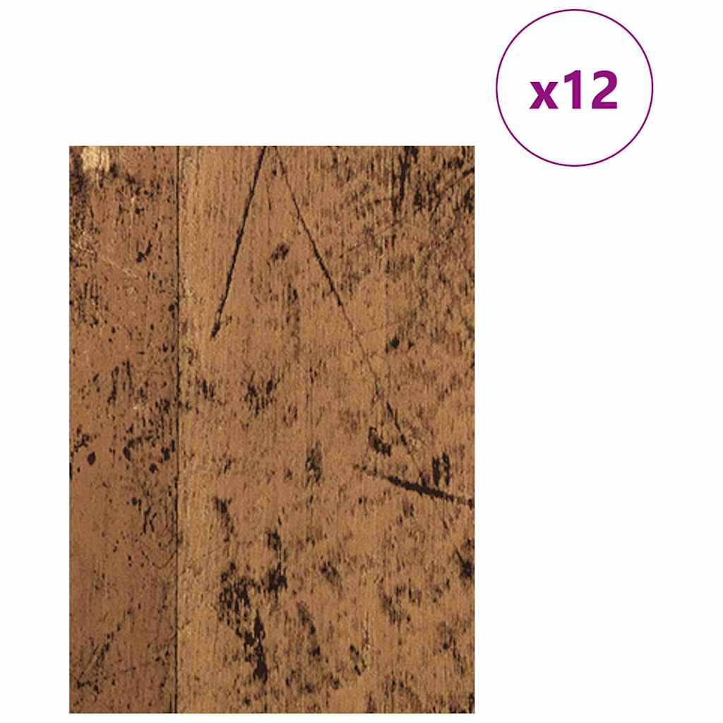 Vidaxx Dekorplatten 12 Stück Altholz 15 x 21 x 0,27 cm Holzwerkstoff