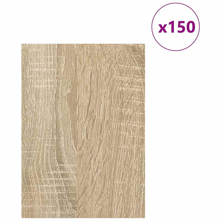 Vidaxx Dekorplatten 150 Stück Sonoma-Eiche 21 x 30 x 0,27 cm
