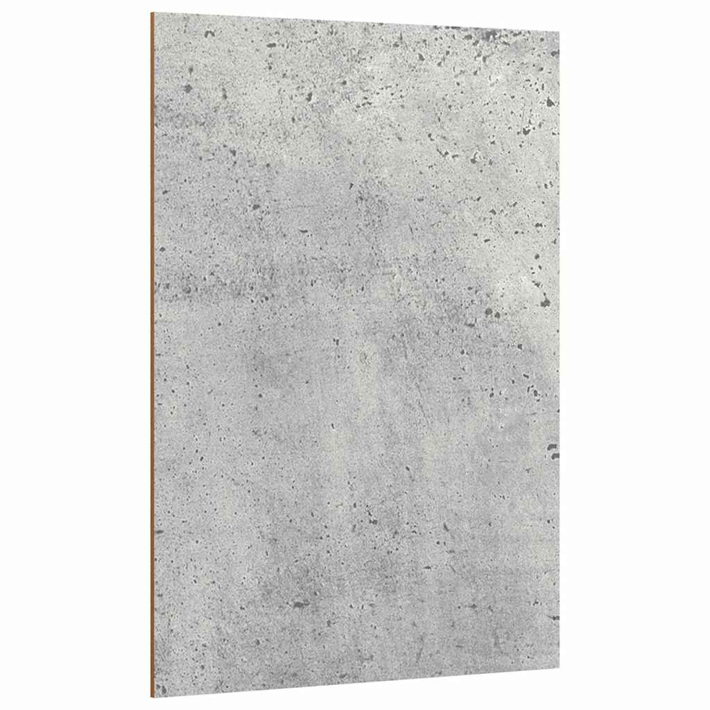 Vidaxx Dekorplatten 12 Stück Betongrau 21 x 30 x 0,27 cm Holzwerkstoff