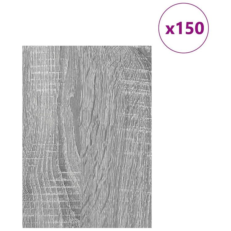 Vidaxx Dekorplatten 150 Stk. Grau Sonoma 21 x 30 x 0,27 cm