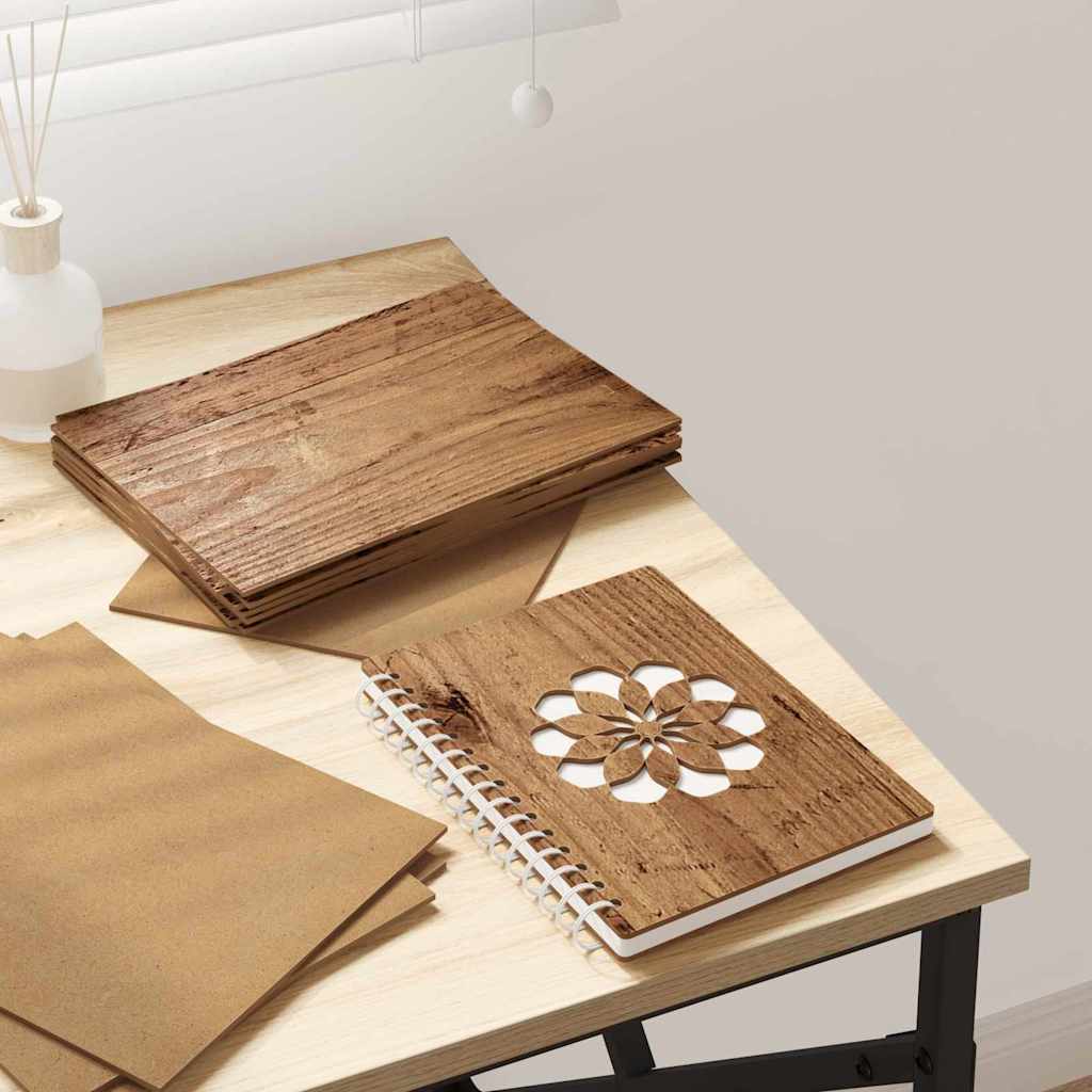 Vidaxx Dekorplatten 50 Stück Altholz 21 x 30 x 0,27 cm Holzwerkstoff
